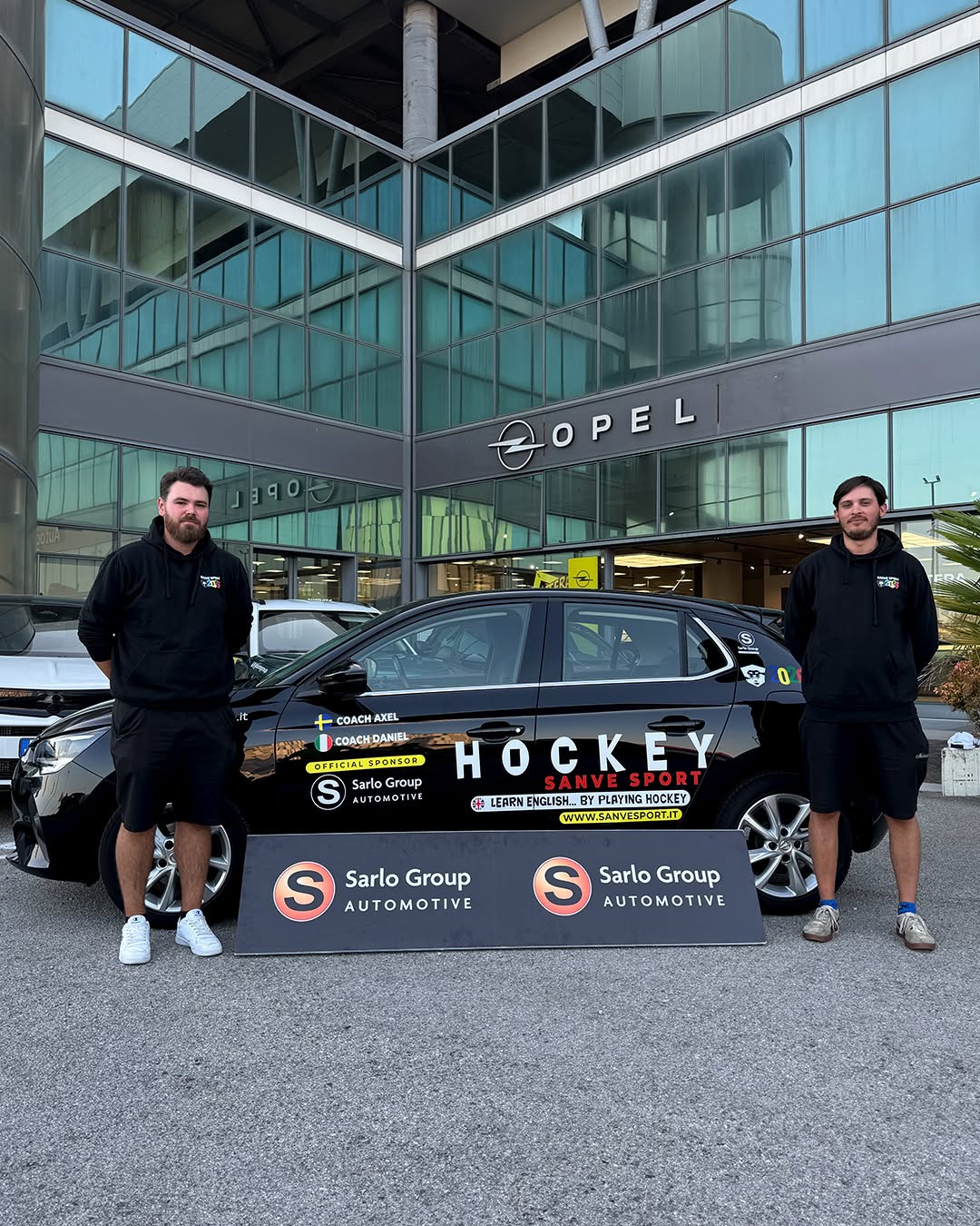 benvenuti a San Vendemiano a Coach Alex e Coach Daniel!