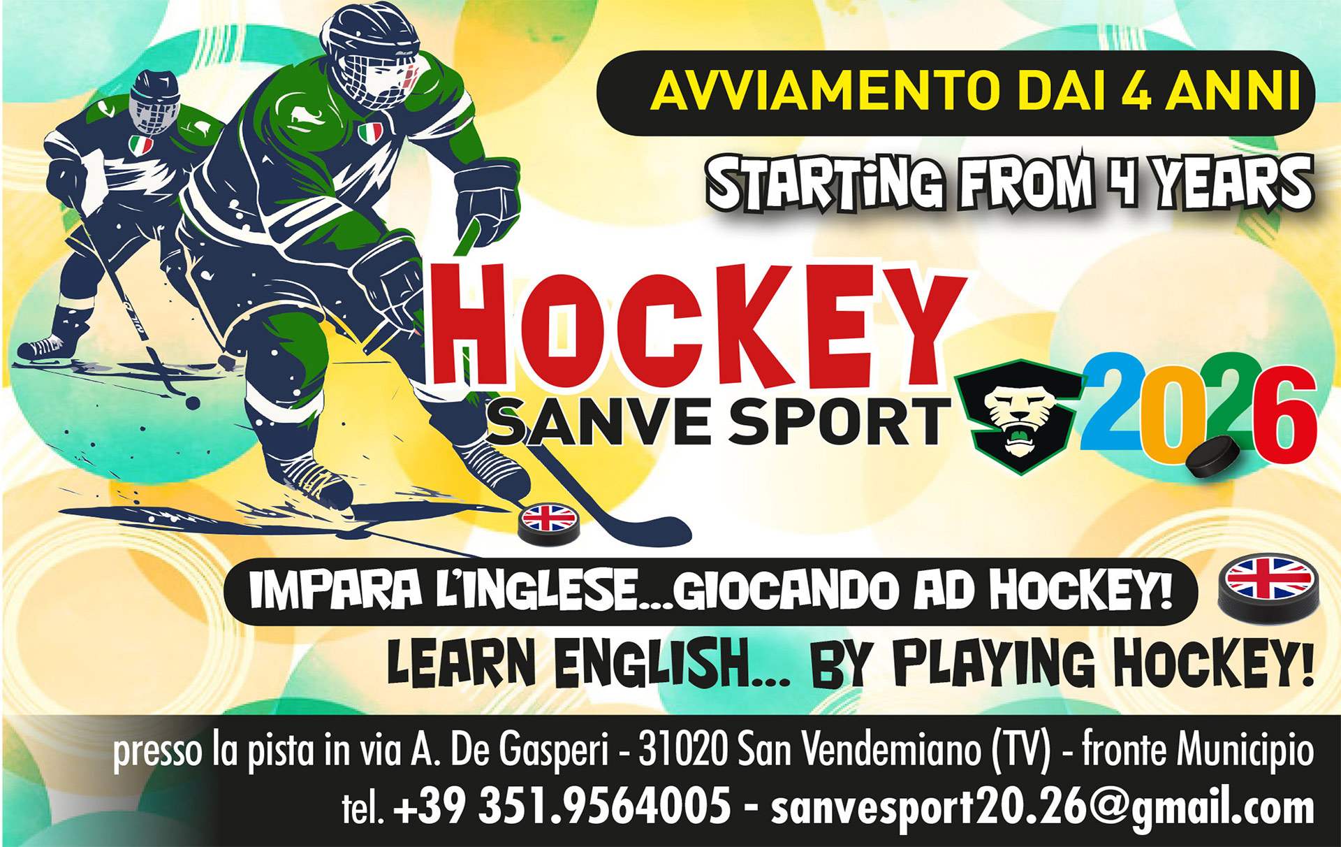 Impara l’inglese giocando a hockey!