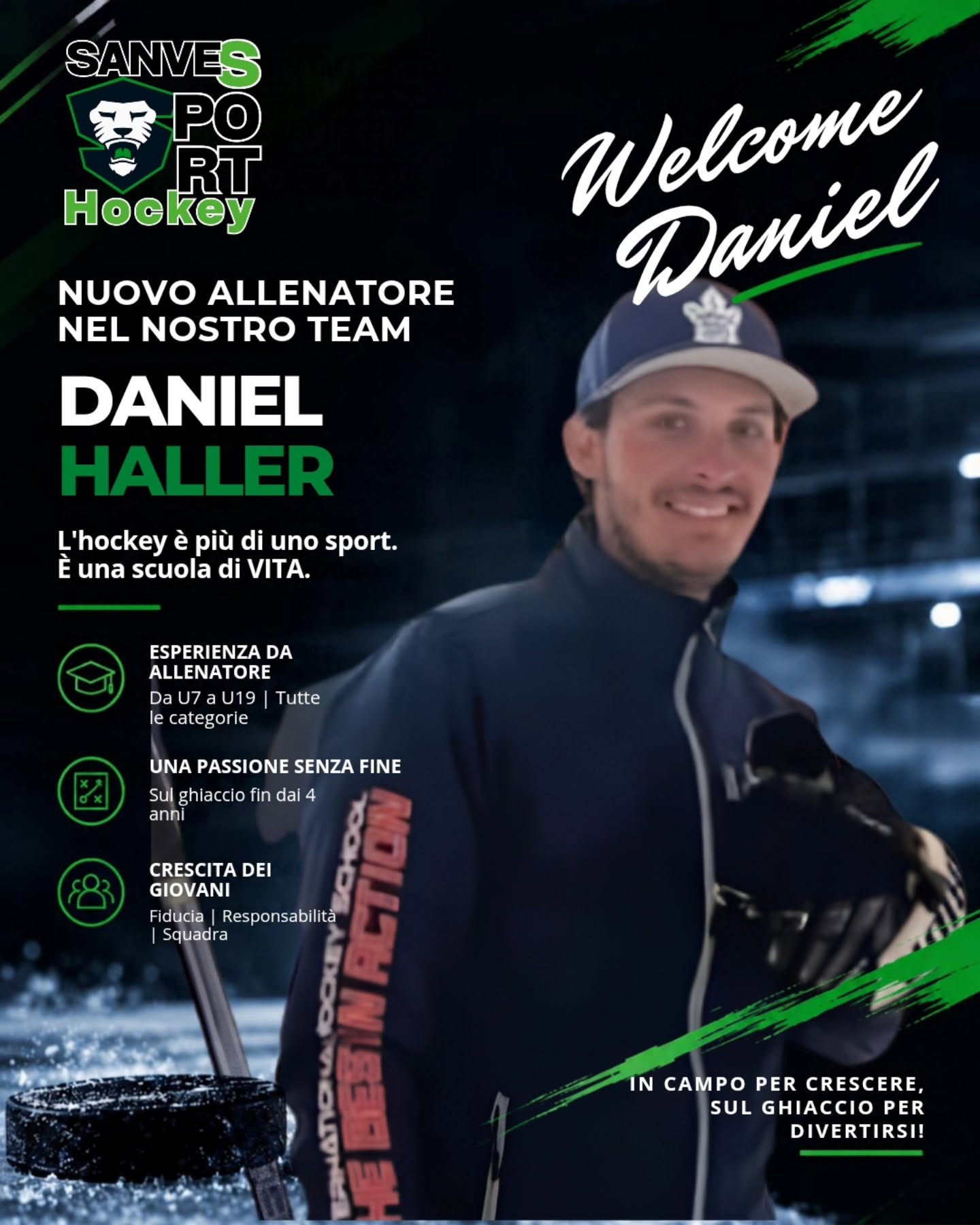 Benvenuto nel Team, Daniel Haller!